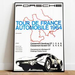  Vintage Racing poszter Tour The France 1964 A3