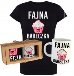 JHK Póló Bögre Ajándék Nőnapra L Y4 (ZESTAW KOSZULKA Z KUBKIEM W PUDEŁKU)