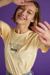 DeFacto DC15113 Defacto Női Póló Nyomott Mintával M