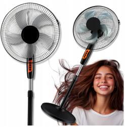  Padlóventilátor Álló Irodai Ventilátor 5 Forgólapát Erős XL (WENTYLATOR 5 ŁOPATEK DO DOMU BIURA STOJĄCY)