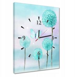 ZeSmakiem Órák 30x40 Pillangók Türkiz világ (H4681Z_Z1D_30x40cm AZ)