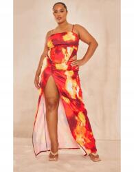 Prettylittlething Színes Kivágott Szoknya (42) (565288)