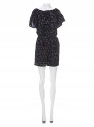  Desires Fekete Mintás Overál, viszkóz, Size XL (381293)