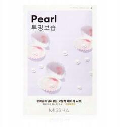 Missha Airy Fit Sheet Pearl Hidratáló Világosító arcmaszk (MISAMPE)