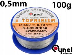 Cynel Forrasztó Kötőanyag Sn60Pb40 0, 5/100 76800 Vorel (76800)