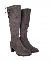 Caprice Szarvasbőr csizma Caprice Dk Grey Stret C Szürke méret 40, 5 (9-25616-29)