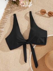 Shein KC74314 Shein Fekete Kötött Bikini Felső (32) 44