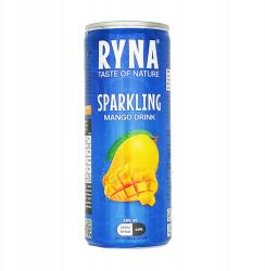 RYNA Szénsavas üdítőital Sparkling Mango Drink Ryna 250ml (9017)