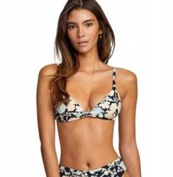 RVCA Fekete Csíkos Bikini Felső, Size S (390058)