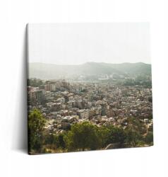 Wallfluent Vászonkép Canvas Nappali Stílusos Ajándék Barcelona Panoráma Montjuic (010030010270000075430)