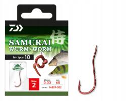 Daiwa Samurai Worm Daiwa Kampók Nr. 1/10db (14809-001)