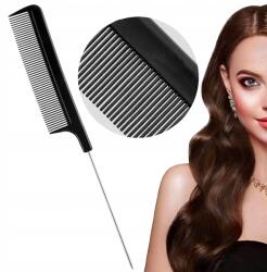 Eurostil Fodrász Fésű Nyárssal Melírozáshoz, Tapírozáshoz, Modellezéshez (Grzebień fryzjerski do wydzielania pasemek)