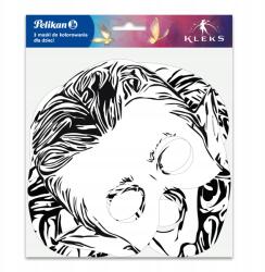 Pelikan Gyerek maszkok színezéshez Kleks 3 db Pelikan (0009589110)