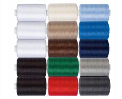 Crelando Varrócérna gépi és kézi varráshoz, színes 15 db (21/E-520) (426258_2301)