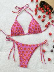 Shein DC56313 Shein Kétrészes Fürdőruha Virágmintás (32) M