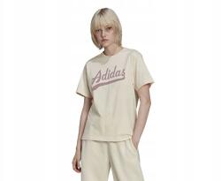 adidas Ekrü Póló HD9777 Nyomtatással (36) (588670)