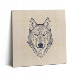 Wallfluent Fotótapéta Falra Vázra Konyha Farkasfej 60x60 cm (010030010270000075136)