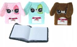 Adar Plüss Jegyzetfüzet Kutyus Napló Kutya Fülekkel 3924 (3924)