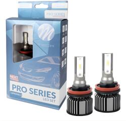 m-tech Becuri LED Auto H8 H11, 12V, 40W, 5200lm, 6500K, CANBUS, Racire Activa (LSPRONG11)