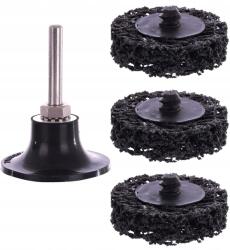 TC Technic 3x Korongok 50mm Csiszolókorongok rozsda eltávolító festék Csiszológépek Fúrógépek Zest (SP-52)