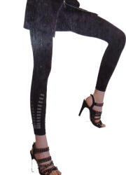 Gatta leggings Colly Ann 03 nero mikroszálas 2 S