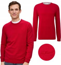 s.Oliver Férfi pulóver s. Oliver piros S Regular Fit kis logó (10.3.11.17.170.2143173.3160.S)