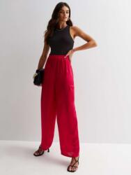 New Look Amaránt Szatén Nadrág (42) (567423)