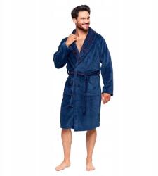 Moraj Férfi Fürdőköpeny Bolyhos Meleg Kötött Kockás Kivitelben Moraj M (PDSZ7500-002)