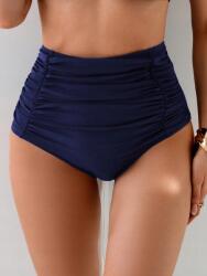 Shein DC34307 Shein Sötétkék Fodros Bikinialsó (38) L