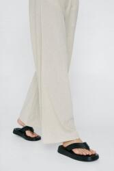 Nasty Gal DC47202 Nasty Gal Fekete Flip-flop Papucs 38-AS (BGG01227)