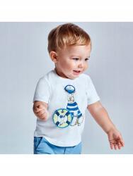 MAYORAL 1007-10 Mayoral Póló Play With nyomattal fiúnak 80-as méret