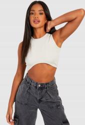 Boohoo Bordázott Aszimmetrikus Felső (44) (GZZ64085-131)