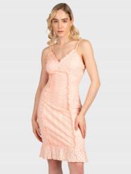 GUESS Sárgabarack Színű Ruha Vállpántokkal (xs) (590621)