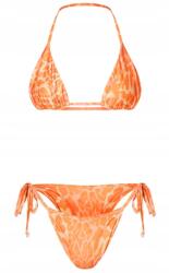 Prettylittlething Narancssárga Alsó Fürdőruha Állat Motívum Prettylittlething 38