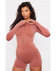 Prettylittlething Testhezálló Cipzáras Overál (L) (565552)