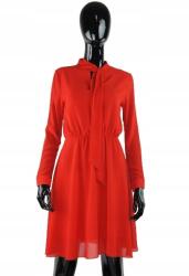 Silvian Heach Piros ruha, chiffon, A-vonalú, mini, méret XS (391809)