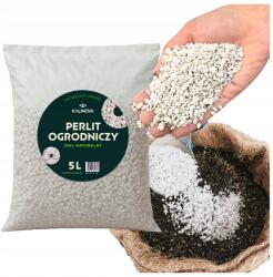 KALINOVA Perlit Kertészeti Aljzat Adalék Természetes Vízelvezető Talajlazító 5L Kalinova (Perlit dodatek do podłoża)