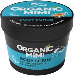 ORGANIC MIMI Kisimító Testradír Kókusz és Papaya 120 g (8606032061006)