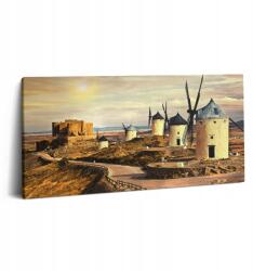 Wallfluent Falikép Canvas Modern Konyha Szélmalmok Cosuegra 100x50 cm (010030010010000074814)