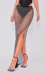 Prettylittlething XC21202 Strasszokkal Díszített Strandszoknya Prettylittlething (10) M