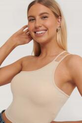NA-KD Bézs Aszimmetrikus Felső (XL) (565401)