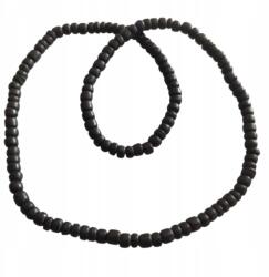  Fa gyöngyök apró Fekete 3 db (0617-512)