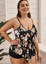 Shein Felső Ruha Virágos Basic 46 3XL