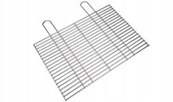  Grillrács Rozsdamentes Acél 52x34, 5 cm - Robusztus, Tartós, Inox 304 (52RST34)