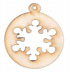 Loveart Bomba Szirom dekoráció rétegelt lemezből Loveart 6 cm Decoupage dekoráció (LVS-1427)