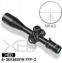 Levenhuk Optikai céltávcső Discovery Optics Xed 6-36X56SFIR Ffp-mrad Zero Stop (XED636X56SFIR)