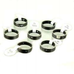 Fém karikagyűrűk különböző méretekben 5 db (0665-554)