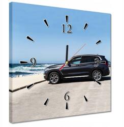 ZeSmakiem Órák 30x30 Bmw Suv a tengerparton (H10253M_Z1AI_30x30cm AZ)