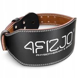 4FIZJO Testépítő Öv Súlyemeléshez Bőr Állítható S (Pas kulturystyczny S treningowy do ciężarów)