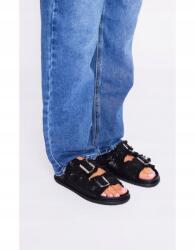  Prettylittlething Fekete Csatos Szandál (36) (564818)